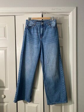 Tiffosi High Waisted Wide Leg Jeans